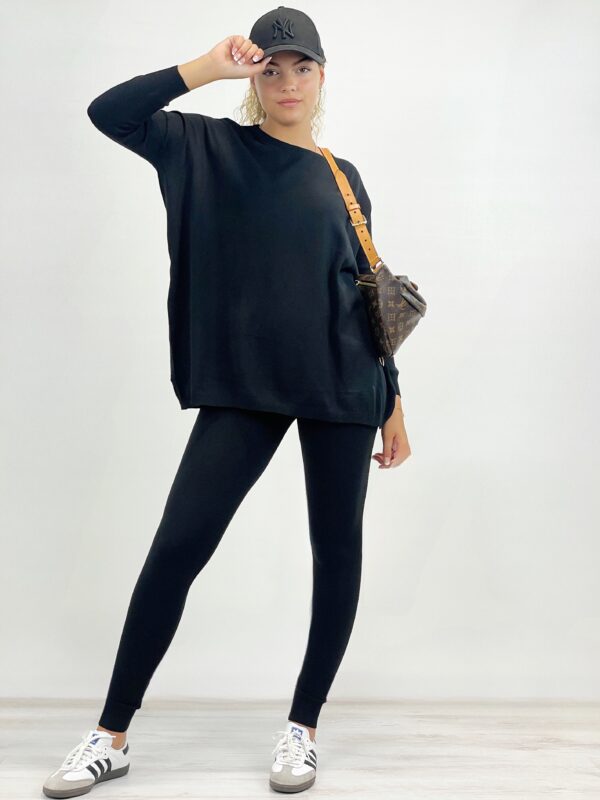 Black "Demi" Comfy Two Piece Set