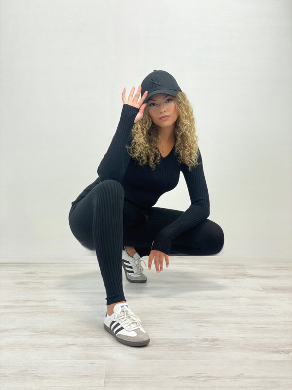 Black "ROMY" Two Piece Set