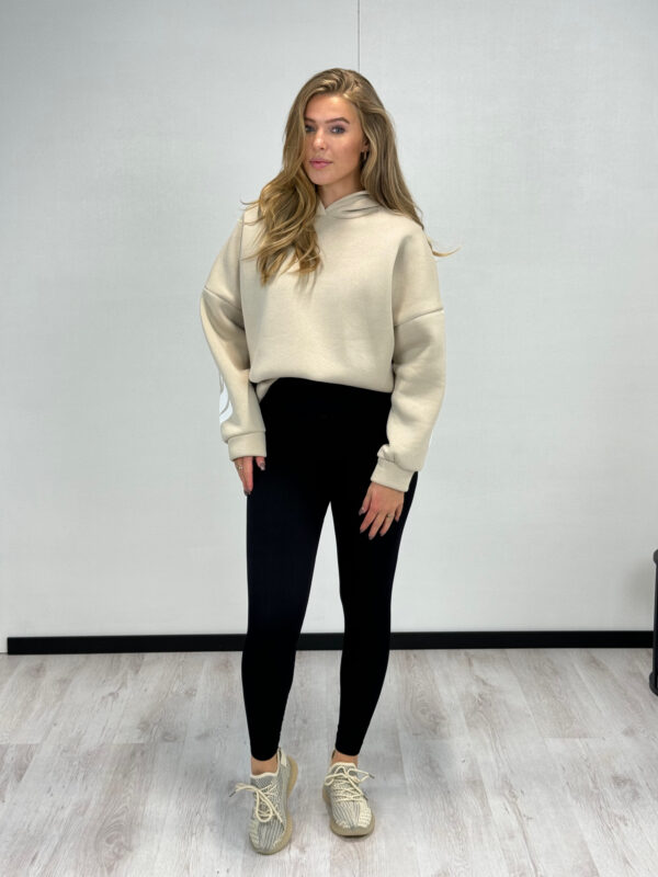 "BEIGE" Miss Queen Hoodie - Afbeelding 3